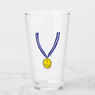 Ich habe mich bemüht Medaille Glas