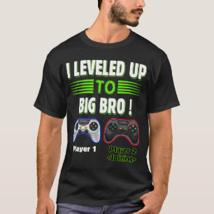 Ich habe mich dem Big Bro Gamer New Brother angesc T-Shirt