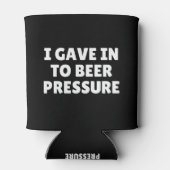 Ich habe mich dem Druck gebeugt Dosenkühler (Rückseite)