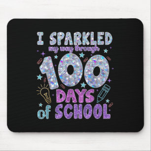 Ich habe mich durch 100 Schultage des 100. Mousepad