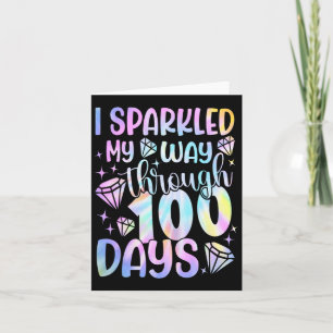 Ich habe mich durch 100 Tage am 100. Karte