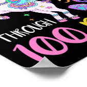 Ich habe mich durch 100 Tage Unico in der Schule g Poster (Ecke)