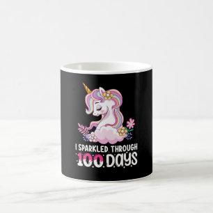 Ich habe mich durch 100 Tage Unicorn in der Schule Kaffeetasse