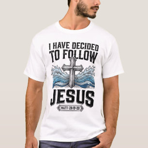 Ich habe mich entschieden, Jesus Vintage-Shirt zu  T-Shirt