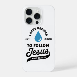 Ich habe mich entschieden, Jesus zu folgen Christl iPhone 15 Pro Hülle