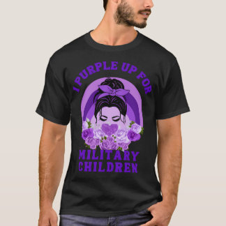 Ich habe mich für das Militär Lila T-Shirt