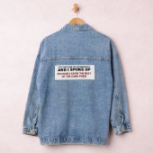 Ich habe mich geäußert jeansjacke (Hangar)