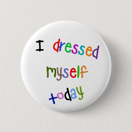 Ich habe mich heute verkleidet button
