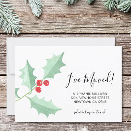 Ich habe mich in Wasserfarbenholz bewegt Ankündigung