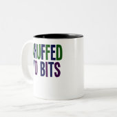 Ich habe mich nach Bits gefickt! Lancashire Yorks Zweifarbige Tasse (Vorderseite Links)