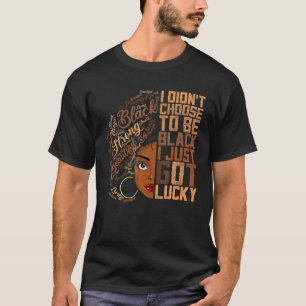 Ich habe mich nicht entschieden schwarz zu sein, i T-Shirt