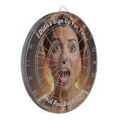 Ich habe mich nicht für diesen Witz angemeldet Dartscheibe (Vorderseite Links)