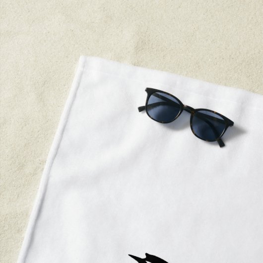 Ich habe mich so aufgewaschen strandtuch (Beispiel)