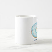Ich habe mich wie Morgens dughnut Kaffeetasse (Mittel)