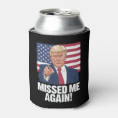 Ich habe mich wieder vermisst Trump Wahlen 2024 Dosenkühler (Kanne Vorderseite)
