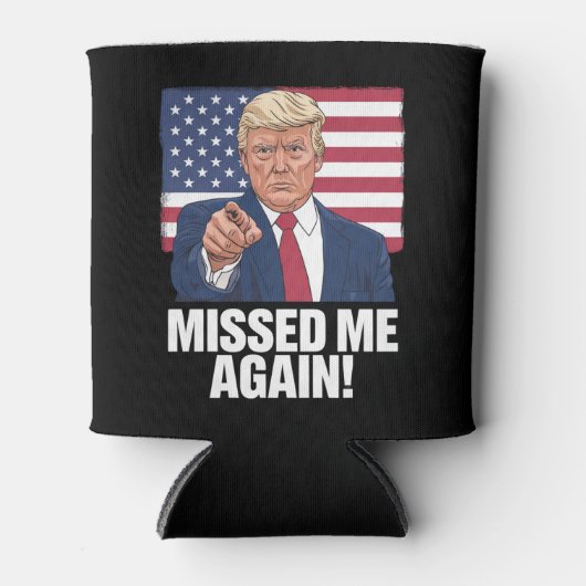 Ich habe mich wieder vermisst Trump Wahlen 2024 Dosenkühler (Vorderseite)