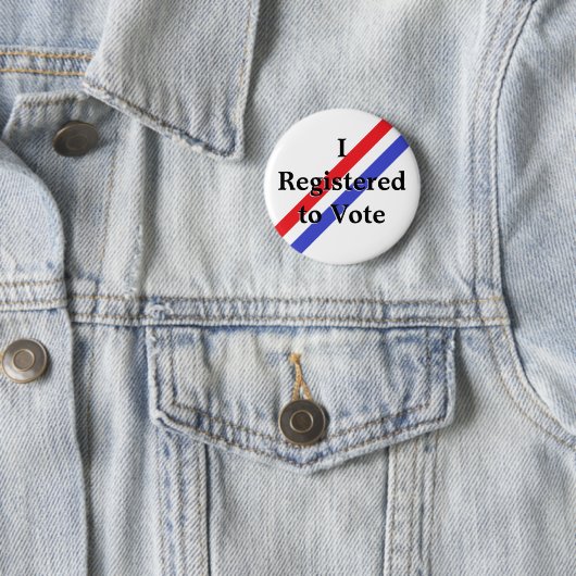 Ich habe mich zur Abstimmung angemeldet Button (Beispiel)