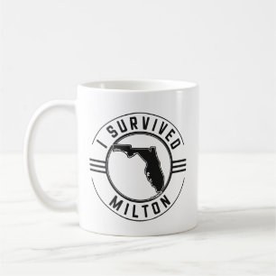 Ich habe Milton Hurrikan 2024 überlebt Kaffeetasse