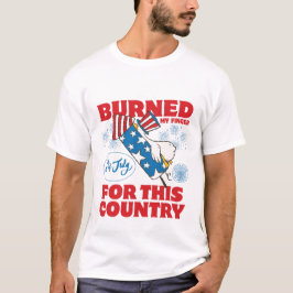 Ich habe mir den Finger für dieses Land verbrannt T-Shirt