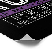 Ich habe mir einen Schnaps auf den Schnabel Got... Poster (Ecke)