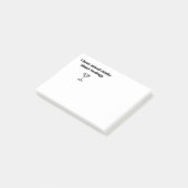 Ich habe Mischgetränke über Gefühle Post-it Klebezettel (angewinkelt)