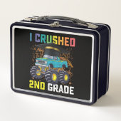 Ich habe Monster-Abschluss der zweiten Klasse zerd Metall Brotdose (Vorderseite)