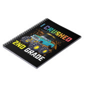 Ich habe Monster-Abschluss der zweiten Klasse zerd Notizblock (Linke Seite)