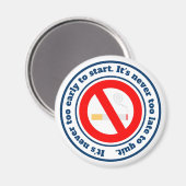 Ich habe motivierend Wörter aufgegeben Magnet (Vorderseite/Rückseite)