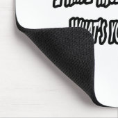 Ich habe MS, was entschuldigen Sie? Mousepad (Ecke)