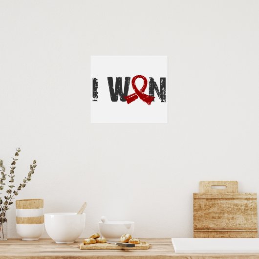 Ich habe Multiples Myelom gewonnen Poster (Küche)