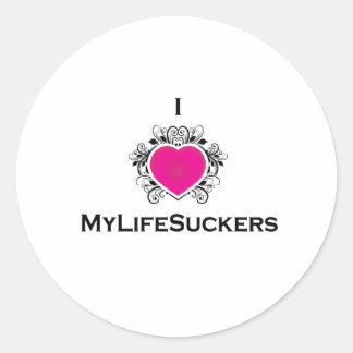Ich habe MyLifeSuckers Sticker gehört
