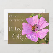 Ich habe nachgemessen: Du bist großgroßartig artig Postkarte (Vorne/Hinten)