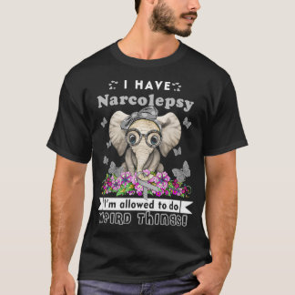 Ich habe Narcolepsy-Bewusstsein T-Shirt