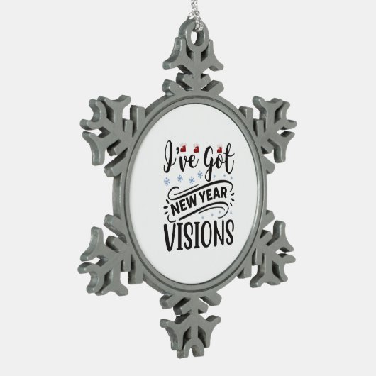 Ich habe Neujahrsvisionen Ornament Got (Links)