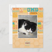 Ich habe nicht 2 bedeutet postkarte (Vorne/Hinten)