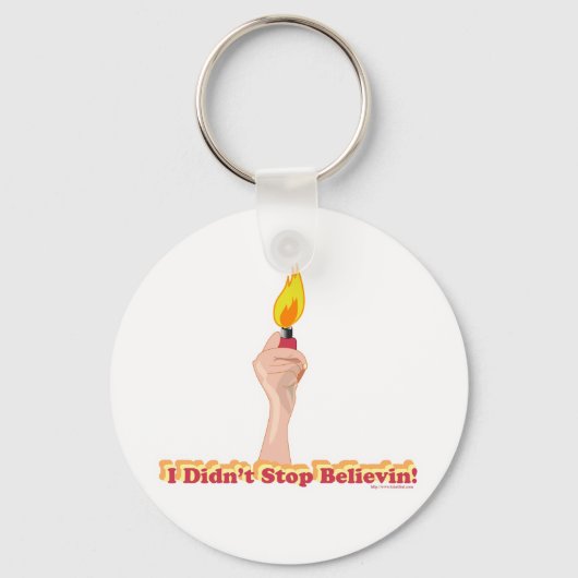 Ich habe nicht aufgehört zu glauben schlüsselanhänger (Vorderseite)
