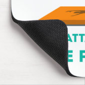 Ich habe nicht ausgelöst mousepad (Ecke)