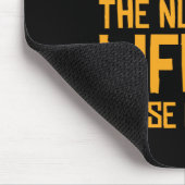 Ich habe nicht das Nug-Leben gewählt, das Nug-Lebe Mousepad (Ecke)