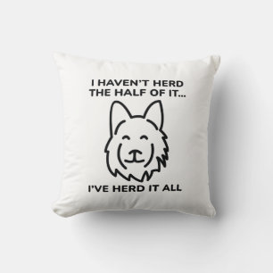 Ich habe nicht die Hälfte von ihm herhalten können Kissen