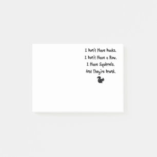 Ich habe nicht Enten Post-it Klebezettel