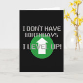 Ich habe nicht Geburtstage… Karte (Gelbe Blume)