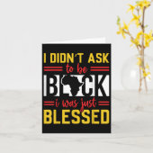 Ich habe nicht Gefragt, schwarze Geschichte im 19. Karte (Gelbe Blume)