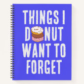 Ich habe nicht Gewollt, um Kostenvoranschlag Noteb Notizblock (Vorderseite)