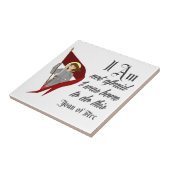 Ich habe nicht - Jeanne d'Arc Angst Fliese (Seite)