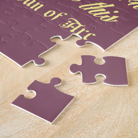 Ich habe nicht - Jeanne d'Arc Angst Puzzle (Seite)