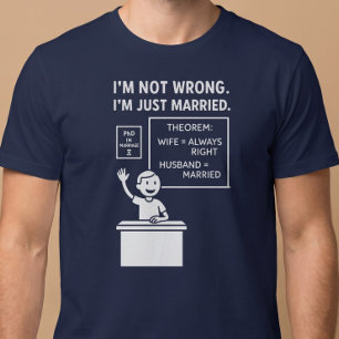 Ich habe nicht Unrecht. Ich bin einfach nur verhei T-Shirt
