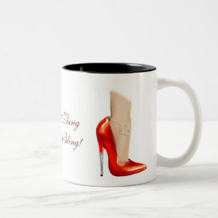 Ich habe nichts ohne meine blanke Red Shoes Tasse