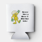 Ich habe nie ein Bier gesehen, das mir nicht gefie Dosenkühler (Rückseite)