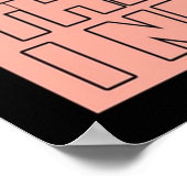 Ich habe nie etwas für das Schwimmen zurück Gattac Poster (Ecke)