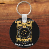 Ich habe nie gesagt, ich sei perfekt, ich bin ein schlüsselanhänger (Vorderseite)